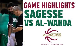 Highlights Sagesse vs AlWahda  Al Wahda Championship 2024  22 Sep 2024 [upl. by Atirahc]