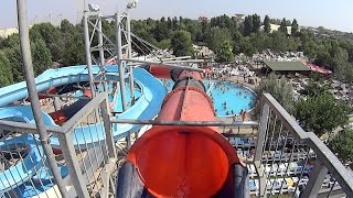 Aqua Tube Water Slide at Zoomarine [upl. by Markson]