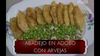 Abadejo en Adobo con Arvejas 🐟🦑 Karlos Arguiñano en tu Cocina 🧅🧄🥚 1999 🇦🇷 [upl. by Ivett]