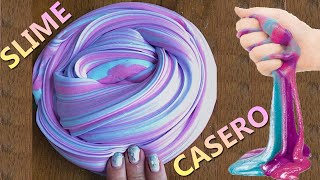 COMO HACER SLIME FACIL 1 INGREDIENTE  SIN BORAX [upl. by Leerzej]