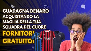 COMPRA LA MAGLIA DELLA TUA SQUADRA E GUADAGNA DENARO PER QUESTO FORNITORE NELLA DESCRIZIONE [upl. by Patricio]