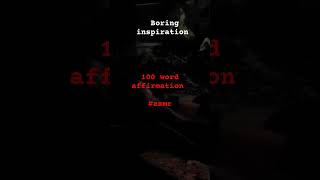 100 words affirmation asmr relaxing inspiration [upl. by Jens78]