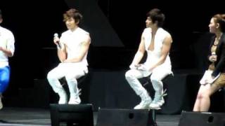 FANCAM TVXQDBSK speaking Singlish at FanParty In SG 111204 [upl. by Nahtaoj609]