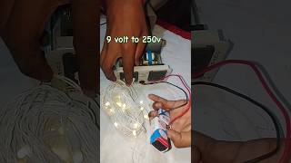 DC to AC converter with decoration light trendingshorts viralshort electrical [upl. by Yramliw64]