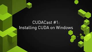 Installing CUDA Toolkit on Windows Published 2017  See our playlist for more uptodate trainings [upl. by Tabatha]