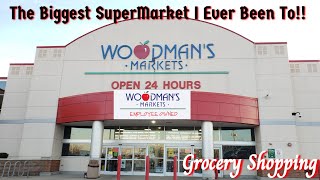 WOODMANS MARKET GROCERY SHOPPING WITH ME  ASMR SHOP WITH ME  AMERICAN SUPERMARKET [upl. by Nemzaj]