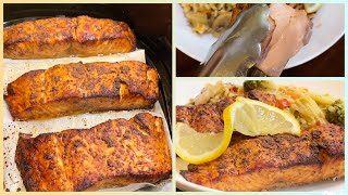 Perfect Air Fryer Salmon Recipe [upl. by Sophey]