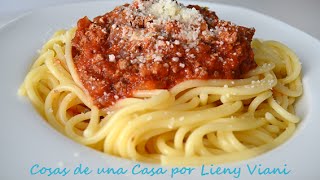 Como hacer la Salsa Boloñesa o Bolognese de la Abuela [upl. by Felton]