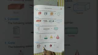 4th Solid shapes Cube Cuboid Cylinder Cone Sphere [upl. by Aiki]
