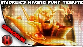 Dota 2  Invokers Raging Fury Tribute [upl. by Dailey66]