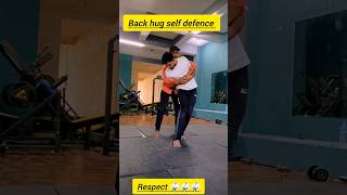 Self defence 🥋 back hug selfdenfense short video viral shrikant [upl. by Dehlia]