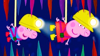 Peppa Pig Ventures into a Dark and Mysterious Cave 🐷 💎 Adventures With Peppa Pig [upl. by Homans]