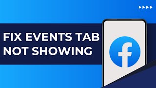 Fix Events Tab Not Showing On Facebook [upl. by Kizzee]