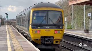 A Visit To Yatton Station First amp abit of Train Spotting of 2024 [upl. by Ardnnek]