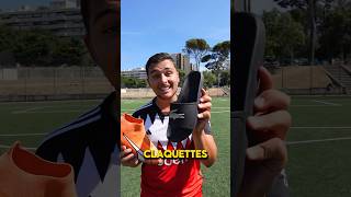 Claquettes VS Crampons ￼ football sneaker crampons [upl. by Llertnek]