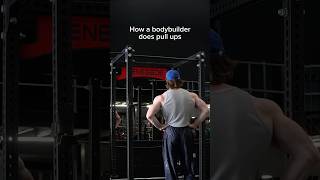 Bodybuilder Vs Calisthenics Pull Ups gym bodybuilding calisthenics [upl. by Orton]