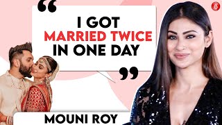 Mouni Roy on wedding amp fights with husband Suraj Nambiar Shah Rukh Khans temptation Karan Kundrra [upl. by Ferguson585]