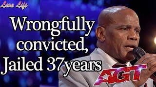 Archie Williams to win Americas Got Talent  Wrongfully convicted  Spent 37 years in jail [upl. by Anileva]