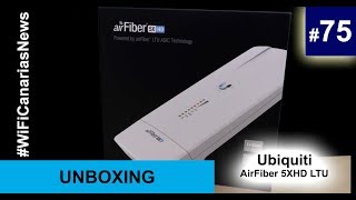 Ubiquiti AirFiber 5x HD LTU [upl. by Yrocal479]