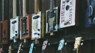 Del Puckett  Cigar Box Guitars [upl. by Ettezzil925]