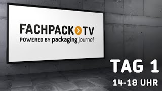 FACHPACK TV  Tag 1 Nachmittag  Live von der Messe [upl. by Ceporah]