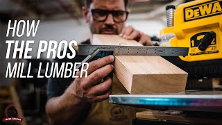 Mill and Process Lumber Like a Pro  Woodworking Essentials [upl. by Adnahsal]