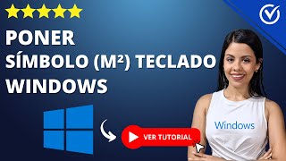 Cómo Poner el Símbolo de METROS CUADRADOS m² en mi Teclado  ⌨️​ Para Cualquier Programa ​⌨️ [upl. by Dana]