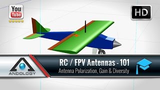 ⭐ FPV Antennas Long Range  EXPLAINED IN 3D Polarization Diversity amp Gain Patterns [upl. by Ldnek446]