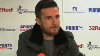 RICKSEN TRIBUTE MATCH  Barry Ferguson Press Conference [upl. by Redvers]