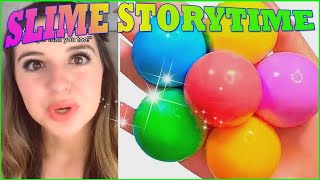 🎧Satisfying Slime Storytime🎧 ❤️💛💚Tiktok Compilations Part 202 [upl. by Meridith]