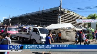 INCENDIO AHUACHAPÁN [upl. by Itnava]