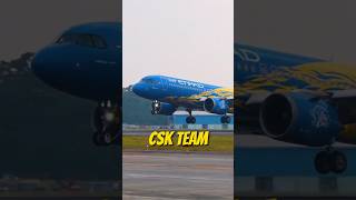 CSK Special Aircraft First Fly With 3 New CSK Players shorts [upl. by Melborn]