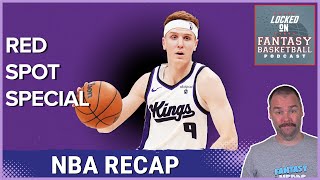 NBA Fantasy Basketball Kevin Huerter Shines in 8Game Recap [upl. by Adnahsal]