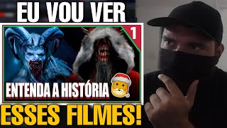 Saga Krampus  Entenda a História do Demônio do Natal  PT 1  Canal PeeWee  Luci React [upl. by Sabec400]