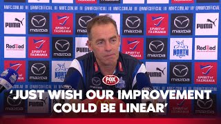 Alastair Clarkson outlines path for the Kangaroos  North Melbourne press conference  Fox Footy [upl. by Sax320]