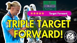 My Striker Scored Over 80 Goals with THIS Target Forward Tactic and DOMINATES the League [upl. by Thordia]