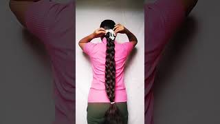 Beautiful and cute Fishtail hairstyle l simple and easy hairstyles shorts trending [upl. by Amihsat]