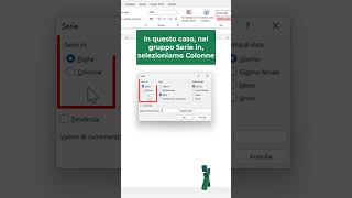 EXCEL TRUCCHI 📅 Il comando Riempimento Serie shorts [upl. by Cornel]