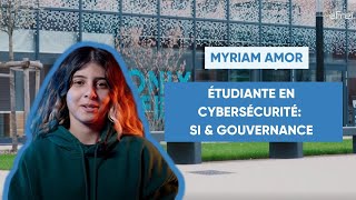 Myriam Amor  étudiante en cybersécurité  Témoignage  Efrei [upl. by Eggleston]