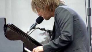 Thom Yorke live  Latitude 2009  The Eraser [upl. by Einned]