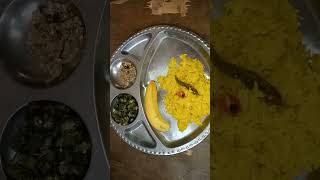 Paruppu sadhamvendakkai poriyalkatharikai sambalBanana 😋🤤GeethaMuneesvlogs [upl. by Elaynad]