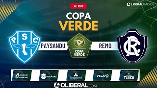 AO VIVO  Paysandu x Remo  Parazão Banpará 2024 [upl. by Ellette]