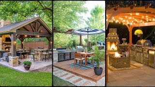 stylish outdoor kitchen design outdoor kitchen ideas [upl. by Namsaj]