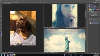 Photoshop Tutorial  9  Working with Multiple Documents [upl. by Ettenom]