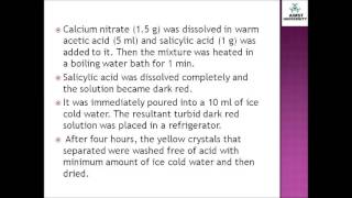 24 NITRATION OF PHENOL POST GRADUATE LEVEL [upl. by Tedda]