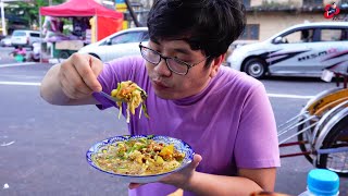 Halal Street Food Tour In Myanma Gone Yi Street Mingalar Taungnyunt Township Yangon Myanmar [upl. by Pacificas]