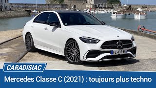 Mercedes Classe C 2021  toujours plus techno [upl. by Christabelle308]