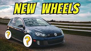 Installing New Wheels on my GTI VLOG [upl. by Hars838]