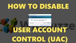 Turn User Account Control On or Off  How to disable UAC [upl. by Asen]