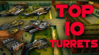 Top 10 Turrets in Tanki Online [upl. by Lena]